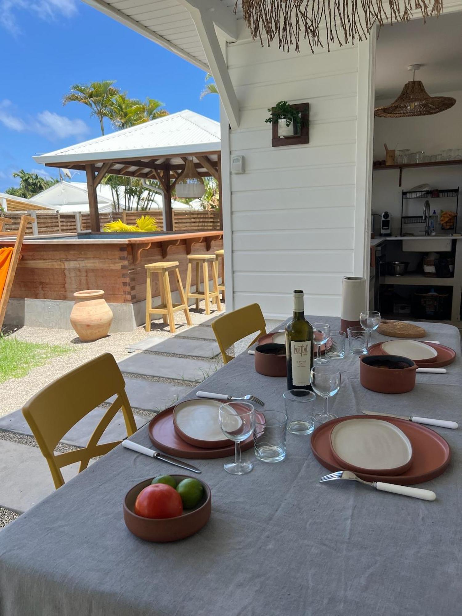 Les Cabanes Cosy A 2 Pas Du Lagon - Charme Et Confort Le François Extérieur photo
