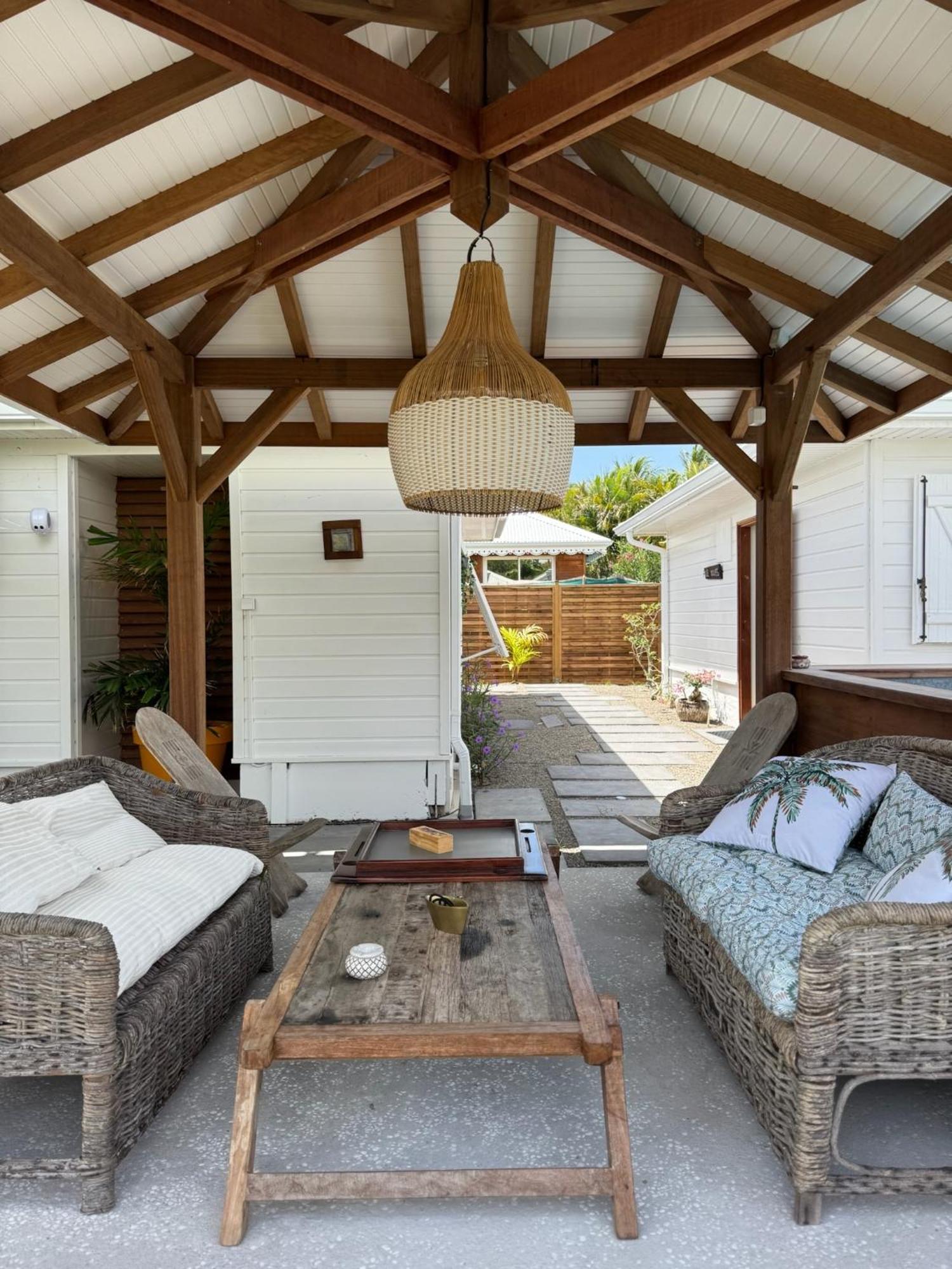 Les Cabanes Cosy A 2 Pas Du Lagon - Charme Et Confort Le François Extérieur photo